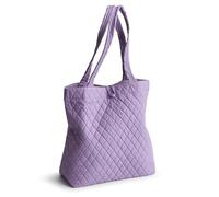 Vera Bradley Borsa piccola originale in cotone di alta qualità, Rapsodia viola, Taglia unica