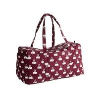 Vera Bradley Borsone da viaggio grande in cotone da donna, Borsone Mosaico, Taglia unica, Borsone originale in cotone di alta qualità