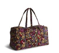 Vera Bradley Borsone da viaggio grande in cotone da donna, Multi, Taglia unica, Borsone originale in cotone