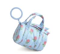 Vera Bradley Ciondolo da donna in cotone di alta qualità per borsone originale, Narciso Ditsy, Taglia unica