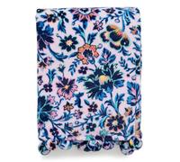 Vera Bradley Coperta in pile da donna, motivo Cloud Vine Multi, 80 x 50 cm