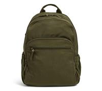 Vera Bradley Cotton Campus Backpack, Libreria Donna, Verde edera rampic, Taglia Unica