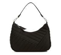 Vera Bradley Cotton Frannie Mini Crescent Crossbody Purse, Borsa a Tracolla Donna, Nero, Taglia Unica