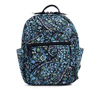 Vera Bradley Cotton Small Backpack, Borsa per Libri Donna, Dreamer Paisley-Cotone Riciclato, Talla única