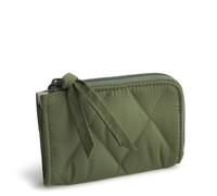 Vera Bradley Custodia per carte d'identità con zip in twill di poliestere da donna, Colore: bronzo., Taglia unica