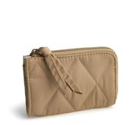 Vera Bradley Custodia per carte d'identità con zip in twill di poliestere da donna, Occhio di tigre, Taglia unica