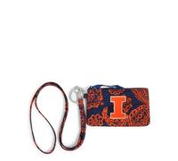 Vera Bradley Custodia portadocumenti da donna, con cerniera e cordino, in cotone, Taglia unica