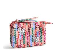 Vera Bradley Disney - Custodia in nylon per fisarmonica, motivo: Topolino, Mickey Meadow Stripe, Taglia unica
