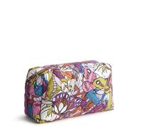 Vera Bradley Donna Nylon Grande Cosmetico, Viola, Taglia unica, Nylon Grande Cosmetico
