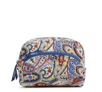 Vera Bradley Grande borsa cosmetica dell'organizzatore di trucco del cotone delle donne, Harbour Paisley, taglia unica, Paisley del porto, Taglia unica, Grande borsa organizer per cosmetici in cotone
