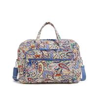 Vera Bradley Iconic Grand Weekender Travel Bag, Signature Cotton, Borsa da Viaggio Donna, Paisley del Porto, Taglia Unica