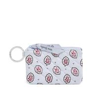 Vera Bradley Iconic Zip ID Case Signature Cotton Magnifique Leaf