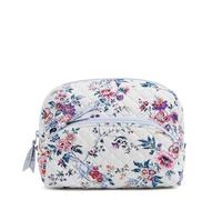 Vera Bradley Magnifique Floral, borsa organizer per cosmetici da donna, in cotone, misura unica, Magnifique Floreale, Taglia unica, Grande borsa organizer per cosmetici in cotone
