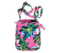 Vera Bradley mini hipster, firma cotone rosa Tropical Paradise