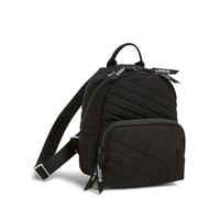 Vera Bradley Mini zaino da donna in cotone, nero, Taglia unica