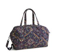 Vera Bradley Miramar Weekender - Borsa da viaggio in cotone, motivo cachemire stellato