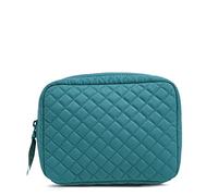 Vera Bradley Organizer da donna in cotone, Forever Green - Cotone riciclato, Taglia unica, Organizzatore in corda di