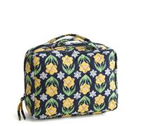 Vera Bradley Organizer da viaggio in cotone di alta qualità, floreale, da appendere, narcisi, Organizer da viaggio in cotone di alta qualità