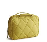 Vera Bradley Organizer da viaggio in nylon da appendere, Oliva Dorata, Taglia unica, Organizer da viaggio da donna in nylon