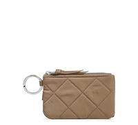 Vera Bradley Performance Twill Deluxe Zip ID Case Portafoglio con Protezione RFID, Caso Donna, Meadowlark Tan, Taglia Unica