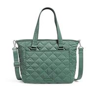 Vera Bradley Performance Twill Multi-Strap Shoulder Satchel Purse, Borsetta Donna, Foglia d'oliva