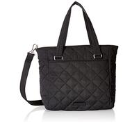 Vera Bradley Performance Twill Multi-Strap Shoulder Satchel Purse, Borsetta Donna, Nero, Taglia Unica