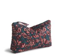 Vera Bradley Pochette Media in Cotone, Verde, Verde, Sacchetto medio in cotone