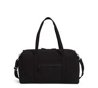 Vera Bradley Polyester Large Travel Duffel, Borsa da Viaggio. Donna, Nero, Taglia Unica