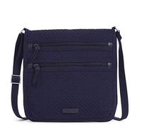 Vera Bradley Polyester Triple Zip Hipster Crossbody, Tracolla Donna, Vero Blu Navy, Einheitsgröße