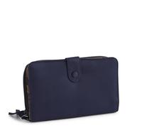 Vera Bradley Portafoglio Donna Cotone Large Tab, Pavone, Taglia unica