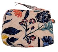 Vera Bradley Portamonete Donna in Cotone Paradise Coral, Paradise Coral, Portamonete