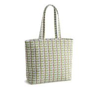Vera Bradley Premium Cotton Original Zip Tote Bag, Custodia per Donna, Nastro a Quadretti, Taglia Unica