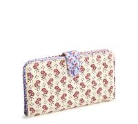Vera Bradley Premium Cotton Tab Wallet, Portafoglio Donna, Rachel Ditsy, Taglia Unica
