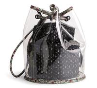 Vera Bradley Set di cosmetici in cotone, 3 pezzi, nero, Nero, Set di cosmetici in cotone 3 pezzi