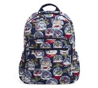 Vera Bradley Women's Cotton Campus Backpack Snow Globes - Recycled Co
