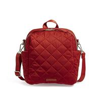 Vera Bradley Zaino Piccolo Convertibile Performance Twill Bookbag, Rosso Cardinale, Etichettalia Unica Donna
