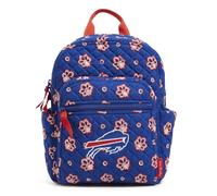 Vera Bradley Zaino piccolo NFL in cotone (diverse squadre disponibili), Buffalobillsonroyalblue/Redbandana, Taglia unica