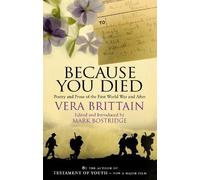 Vera Brittain Because You Died (Tascabile)
