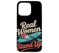 Vera Donna Stand Up Floreale Paddleboarding Custodia per iPhone 15 Pro Max
