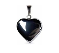 Vera Mentis Ciondolo a forma di cuore in pietra naturale - diverse pietre a scelta - gioiello alla moda da donna - Litoterapia e benessere - (catena non inclusa)