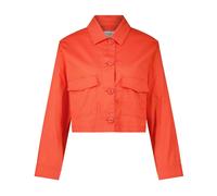 vera mont, ,Jackets ,Donna ,Rosso ,L Giacca boxy con tasche a toppa