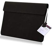 Vera Pelle Custodia Tablet per Blackview Tab 90 Borsa Protettiva Case 1A Nero