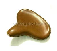 Vera Pelle Harley Wla Wlc Vl Ul El Wl Knucklehead Solo Sedile Flathead Marrone