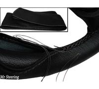 Vera pelle Italiana Volante Cover Per Honda Crv MK3 07-12 Grigio Cuciture