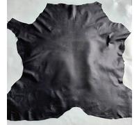 vera Pelle nera capra morbida spessore 0.3mm 0.5mm 0.7mm pellami sottile ovine
