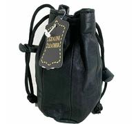 Vera Pelle Sacchetto con Cordoncino Portamonete Polso Marsupio Stile Francese