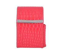 Vera Pelle Sigaretta Custodia Rigida Piccolo Accendino Supporto Nuovo