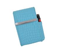 Vera Pelle Sigaretta Custodia Rigida Piccolo Accendino Supporto per Uomo Donna