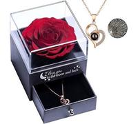 Vera Rosa Eterna Con Ti Amo Confezione Regalo Collana per San Valentino Festa De