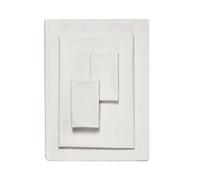 Vera Wang - King Sheet Set, Luxury Sateen Cotton Bedding, 800 Thread Count, Soft & Smooth Bedding Set (Lace Ivory, King)